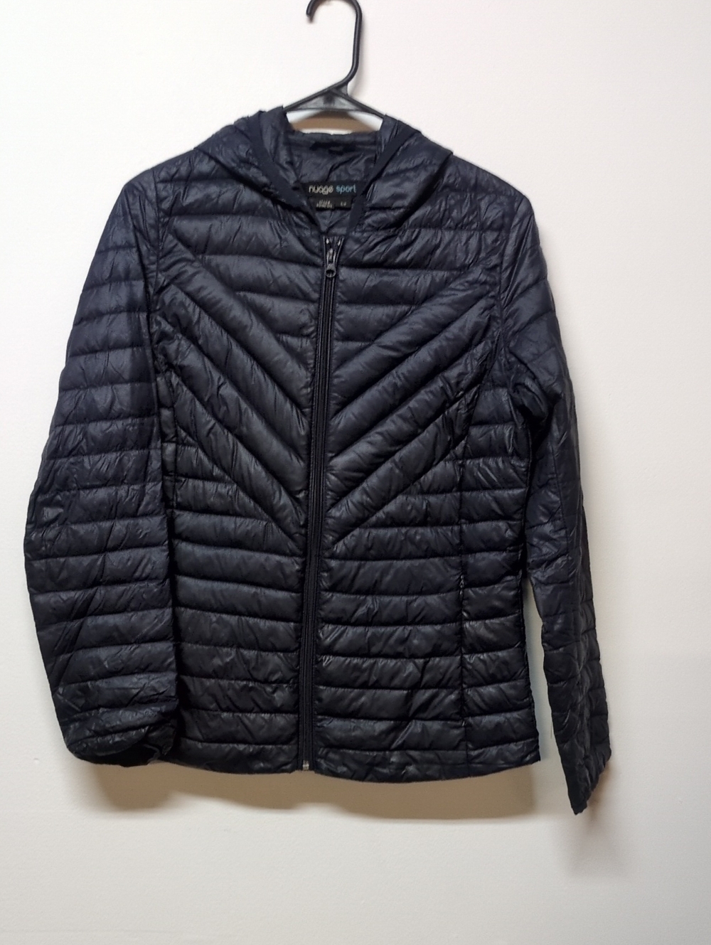 Nuage Navy Lightweight Down Packable Puffer, Size S